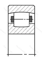 Модификация подшипника 23316Л размер 80x170x39 от производителя  ГПЗ-11