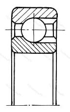 Модификация подшипника 6-970403 размер 17x62x17 от производителя  ГПЗ-4
