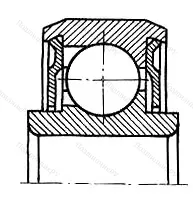 Подшипник  980067 размер 7x24x9/12 от производителя  ГПЗ-3