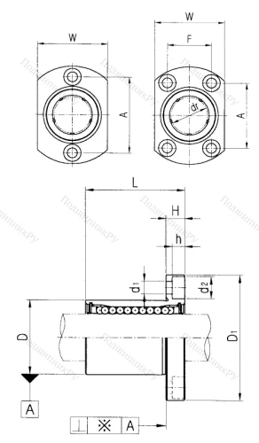 Подшипник LMH 20 UU в Екатеринбурге