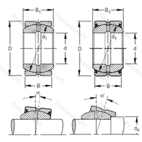 Подшипник скольжения сферический 7SF 12 от производителя  TIMKEN