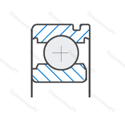 Подшипник шариковый радиальный