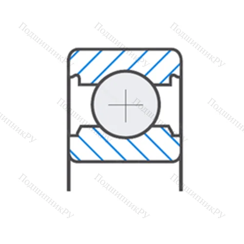 Подшипник шариковый радиальный TM-SC 05C 59