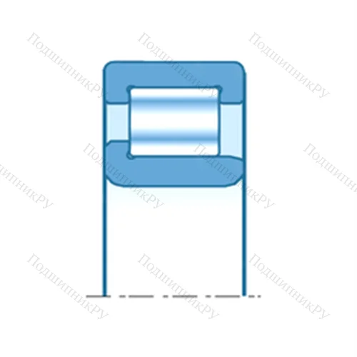 Подшипник роликовый радиальный NJ 305 от производителя  NTN Подшипник роликовый радиальный NJ 305 от производителя  NTN