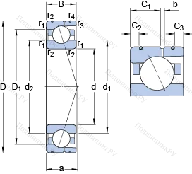 Подшипник 71916 ACD/P 4AL в Екатеринбурге