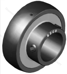 Высокотемпературный корпусной подшипник UC 214 BHTS ZZ 280° BECO в Екатеринбурге