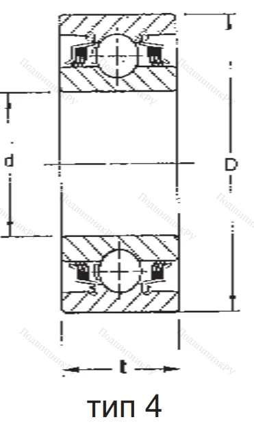 Радиальный шариковый подшипник W 211 PP 3 FBJ