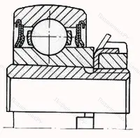 Подшипник  1680209 размер 45x90x32 от производителя  ГПЗ-1