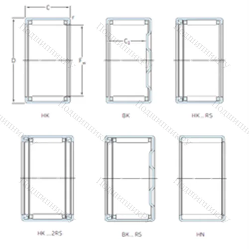 Подшипник игольчатый радиальный HN 1212