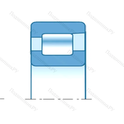 Подшипник роликовый радиальный NF 204 от производителя  NTN Подшипник роликовый радиальный NF 204 от производителя  NTN