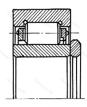 Подшипник 1317/MA размер 85x180x41 от производителя  SKF