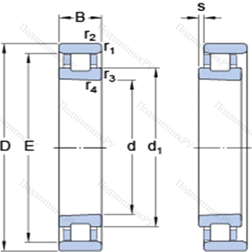 Прецизионные однорядные цилиндрические роликоподшипники N 1012 KPHA/SP от производителя  SKF Прецизионные однорядные цилиндрические роликоподшипники N 1012 KPHA/SP от производителя  SKF