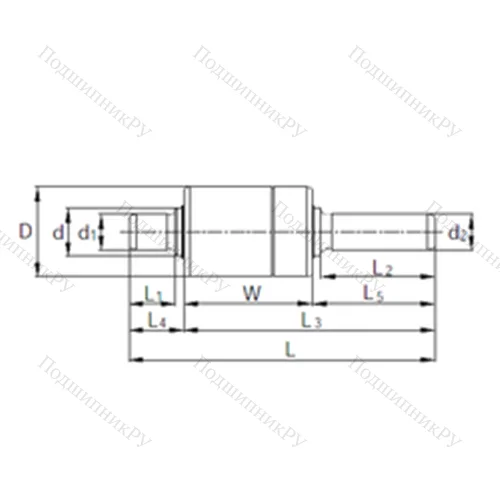 Подшипник комбинированный RW 357003