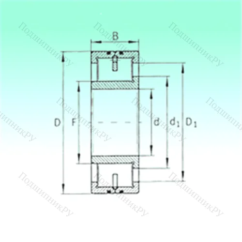 Подшипник роликовый радиальный LSL 192360