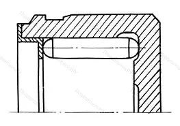 Модификация подшипника 704702К2 размер 16,305x30x25 от производителя  ГПЗ-1