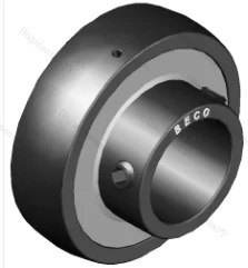 Высокотемпературный корпусной подшипник UC 209 BHTS ZZ GR CG 350° BECO в Екатеринбурге