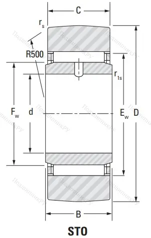 Подшипник STO 6 от производителя  KOYO