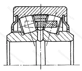 Подшипник  83713 размер 65x158,75x48 от производителя  ГПЗ-6