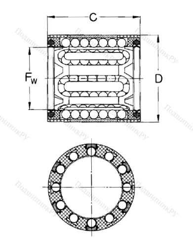 Подшипник LBBR 12-2LS в Екатеринбурге