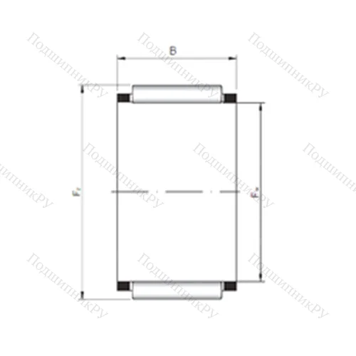 Подшипник игольчатый радиальный KBK 14X 18X 13 от производителя  CX