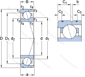 Подшипник 71910 CE/P 4AL в Екатеринбурге