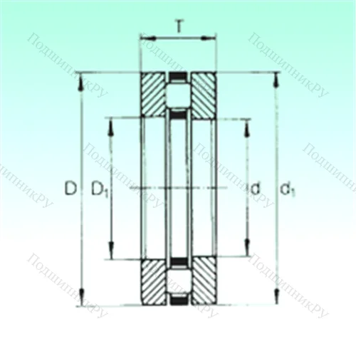 Подшипник роликовый упорный 81114TN от производителя  NBS