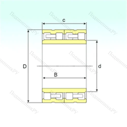 Подшипник роликовый радиальный FC 202870