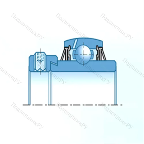 Подшипник шариковый радиальный UEL 313D 1