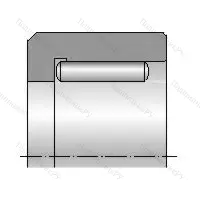 Модификация подшипника 144903 размер 28x11,5x18 от производителя  МПЗ