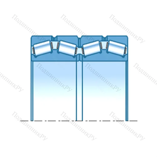 Подшипник роликовый радиально-упорный CRO-5015LL