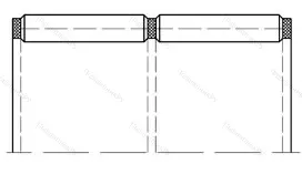 Подшипник  K 81x92x42,5 (664916) размер 81x92x42,5 от производителя  SKF