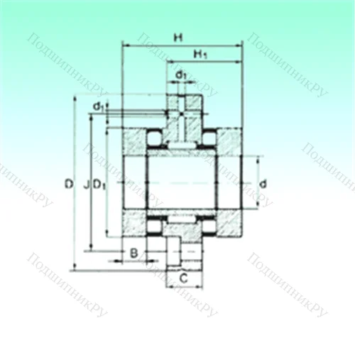 Подшипник комбинированный ZARF 30105 TN от производителя  NBS Подшипник комбинированный ZARF 30105 TN от производителя  NBS