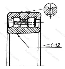 Модификация подшипника 4-4162938К размер 190x260x69 от производителя  ГПЗ-1
