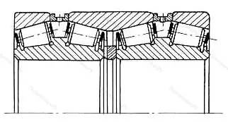 Подшипник  2077148 (540650) размер 240x360x310 от производителя  BBC