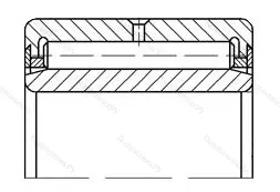 Подшипник  4344107 размер 35x62x27 от производителя  ГПЗ-26