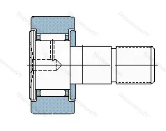 Модификация подшипника 534903ДК1 размер 18x40x20/58 от производителя  ГПЗ-11