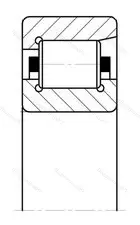 Подшипник  NF 206 (12206) размер 30x62x16 от производителя  SKF