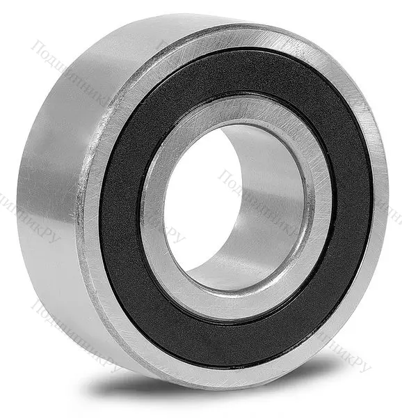 Однорядный шариковый подшипник 6006 2RSR