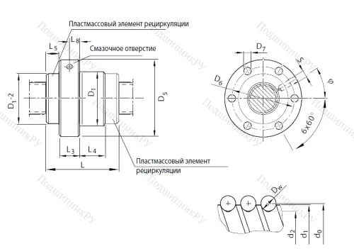 Винтовой узел R 150231041 в Екатеринбурге
