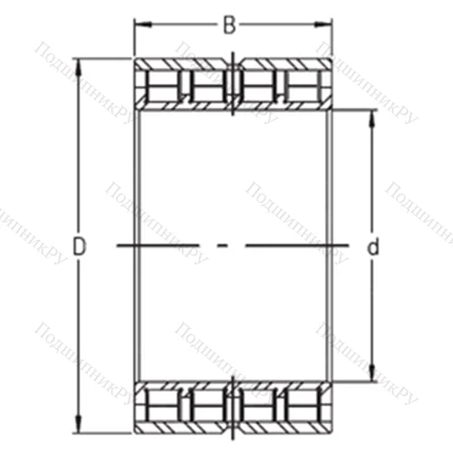 Подшипник роликовый радиальный SL 15 920