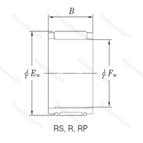 Подшипник игольчатый радиальный 48R 5420-1 от производителя  KOYO
