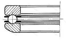 Подшипник  53405 (28405) размер 25x60x26,4 от производителя  SKF