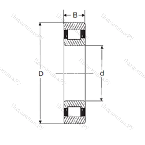 Подшипник роликовый радиальный RXLS 5.3/4 от производителя  SIGMA