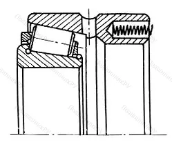 Модификация подшипника 2-17744Л размер 220x300x100 от производителя  ГПЗ-15