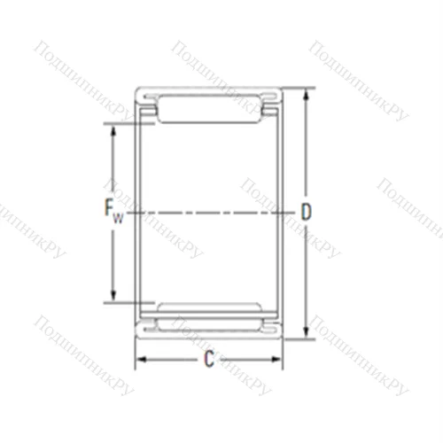 Подшипник игольчатый радиальный 32BTM 4025PL от производителя  KOYO
