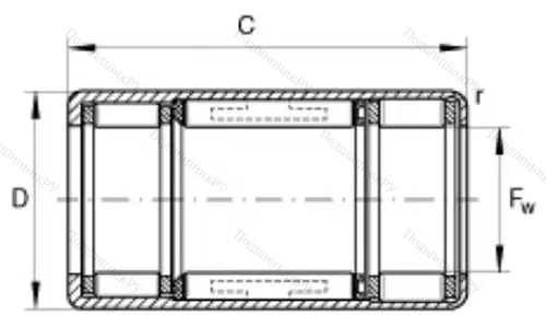 Подшипник обгонной муфты обгонная муфта HFL 3030 L 564 в Екатеринбурге