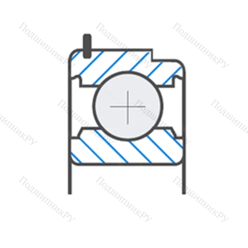 Подшипник шариковый радиальный