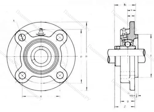 Подшипниковый корпус FC 215 ASAHI в Екатеринбурге