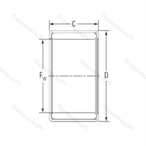 Подшипник игольчатый радиальный YM 3820P от производителя  KOYO