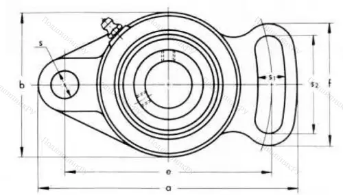 Подшипниковый корпус  FA 208 (ASAHI) в Екатеринбурге